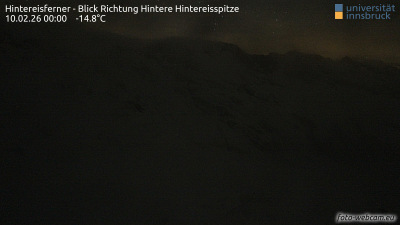 Hintereisferner 2 webcam (AT) - Hintereisferner - Blick Richtung Hintere Hintereisspitze
   